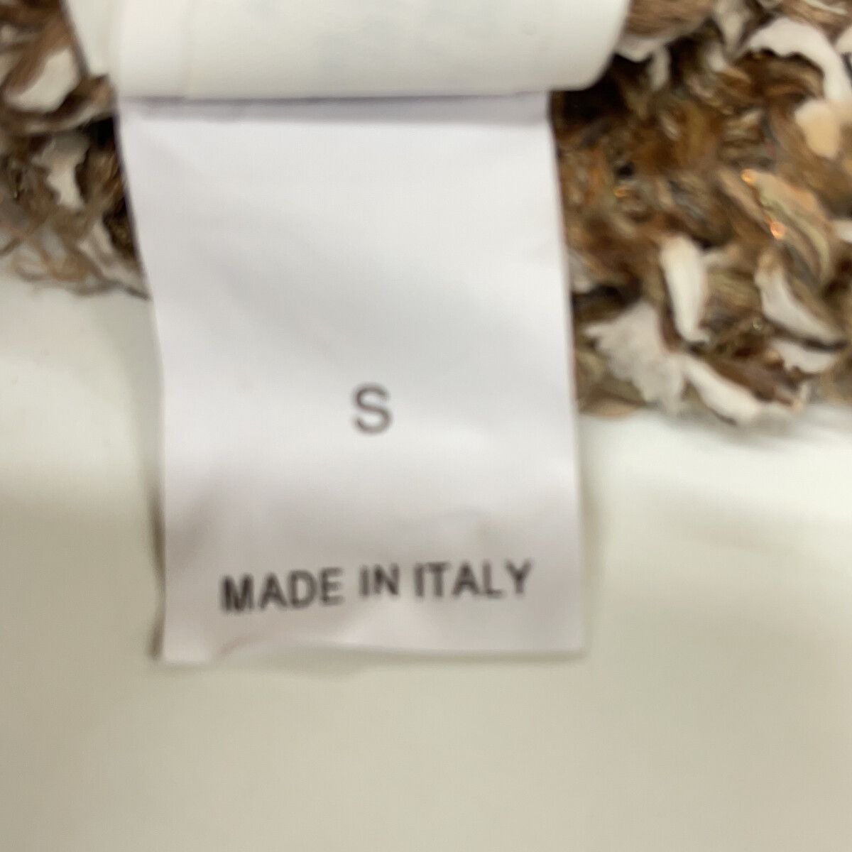 BRUNELLO CUCINELLI ブルネロクチネリ ﾍﾞｰｼﾞｭ ﾘﾈﾝ混 ｽﾊﾟﾝｺｰﾙｶｰﾃﾞｨｶﾞﾝ S