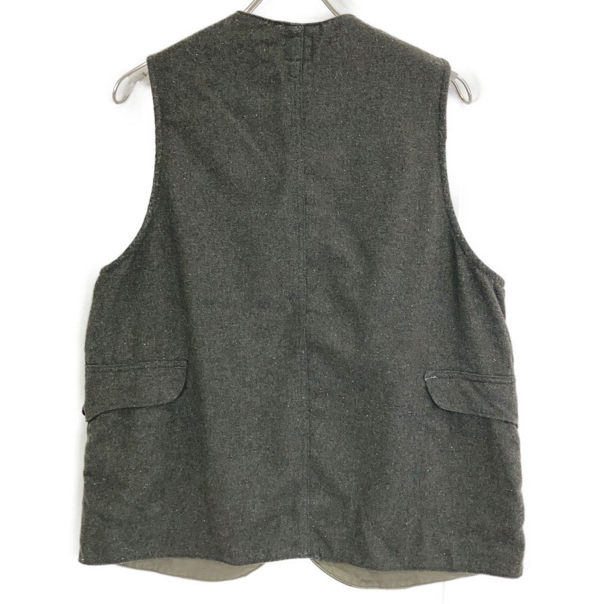 POST OVERALLS ポストオーバーオールズ ウール×コットン ロイヤル