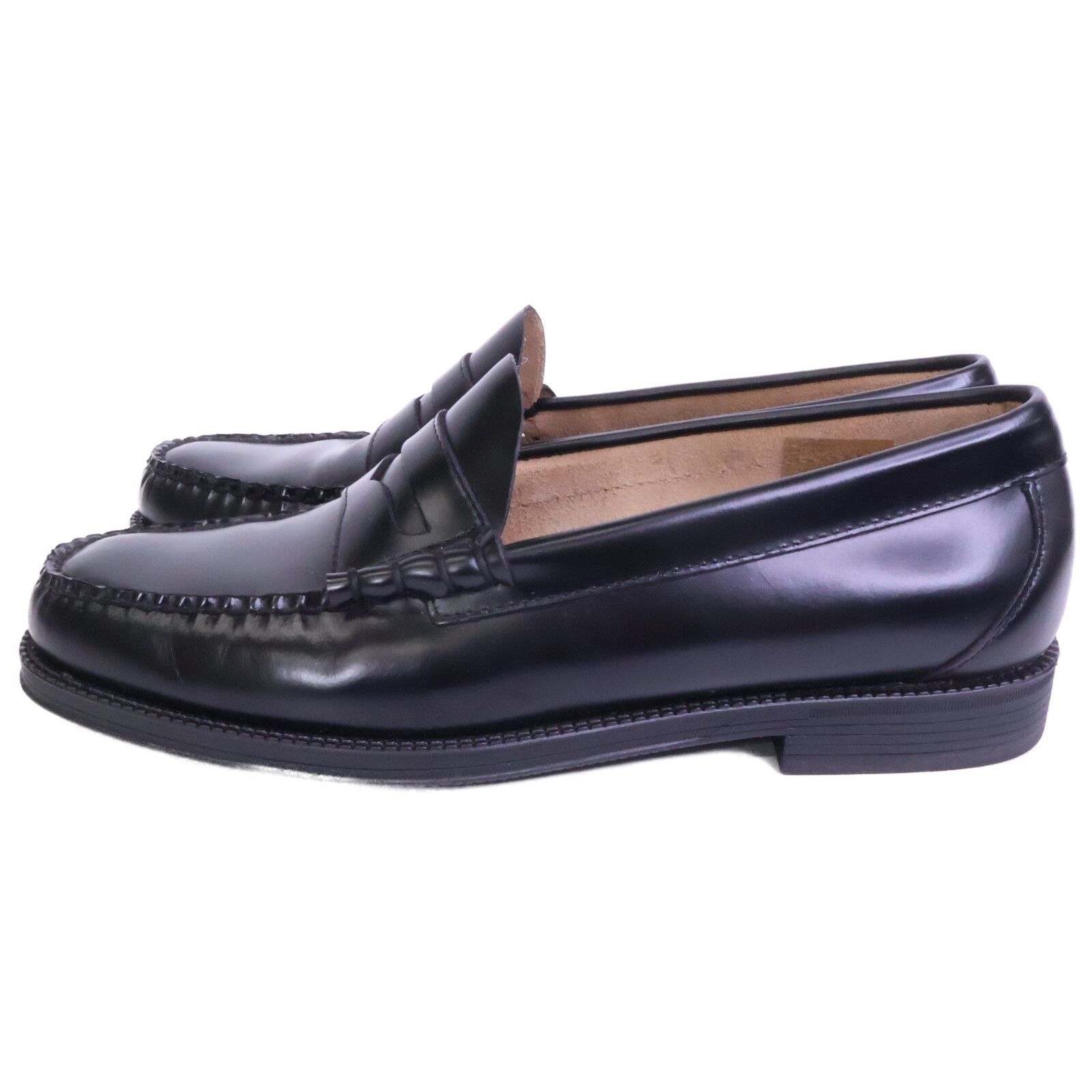 G.H.BASS ジーエイチバス 11711D LARSON / BLACK (RUBBER SOLE