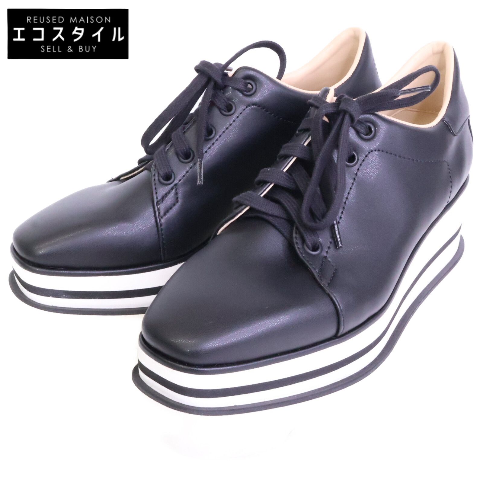 STELLA McCARTNEY ステラマッカートニー 810078 スニークエリス シャークソールスニーカー 37