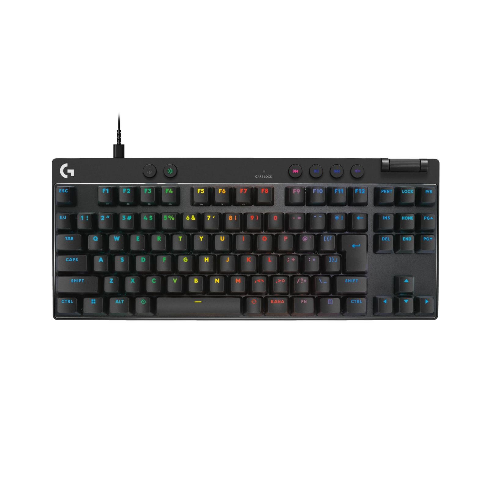 ラピッドトリガー ゲーミングキーボード テンキーレス 有線 64861 