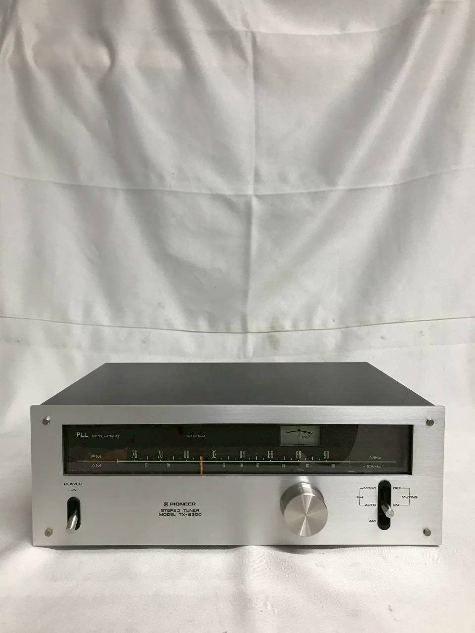 北見市発】パイオニア PIONEER STEREO TUNER TX-6300 1974年製 