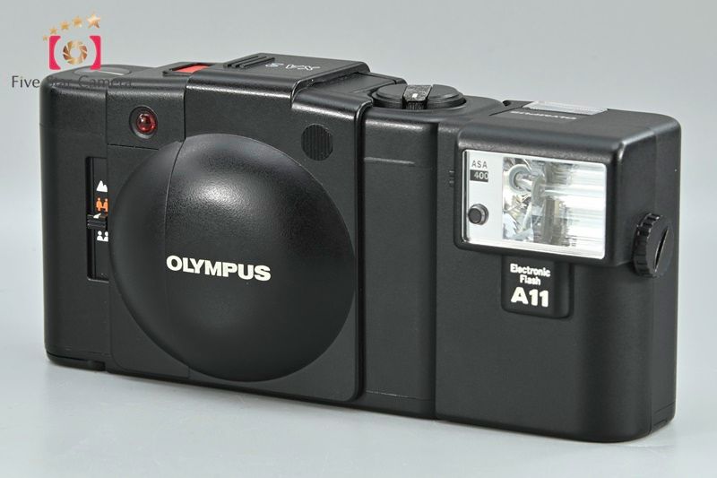 OLYMPUS オリンパス 【中古】OLYMPUS オリンパス XA2 + A11 ブラック
