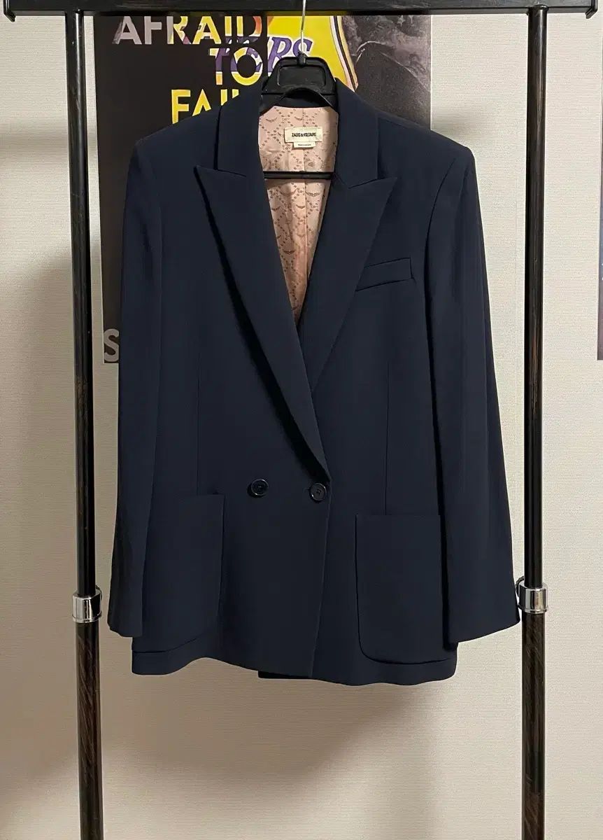 ZADIG- ザディグ エ ヴォルテール ネイビー レディース ブレーザー ジャケット 36