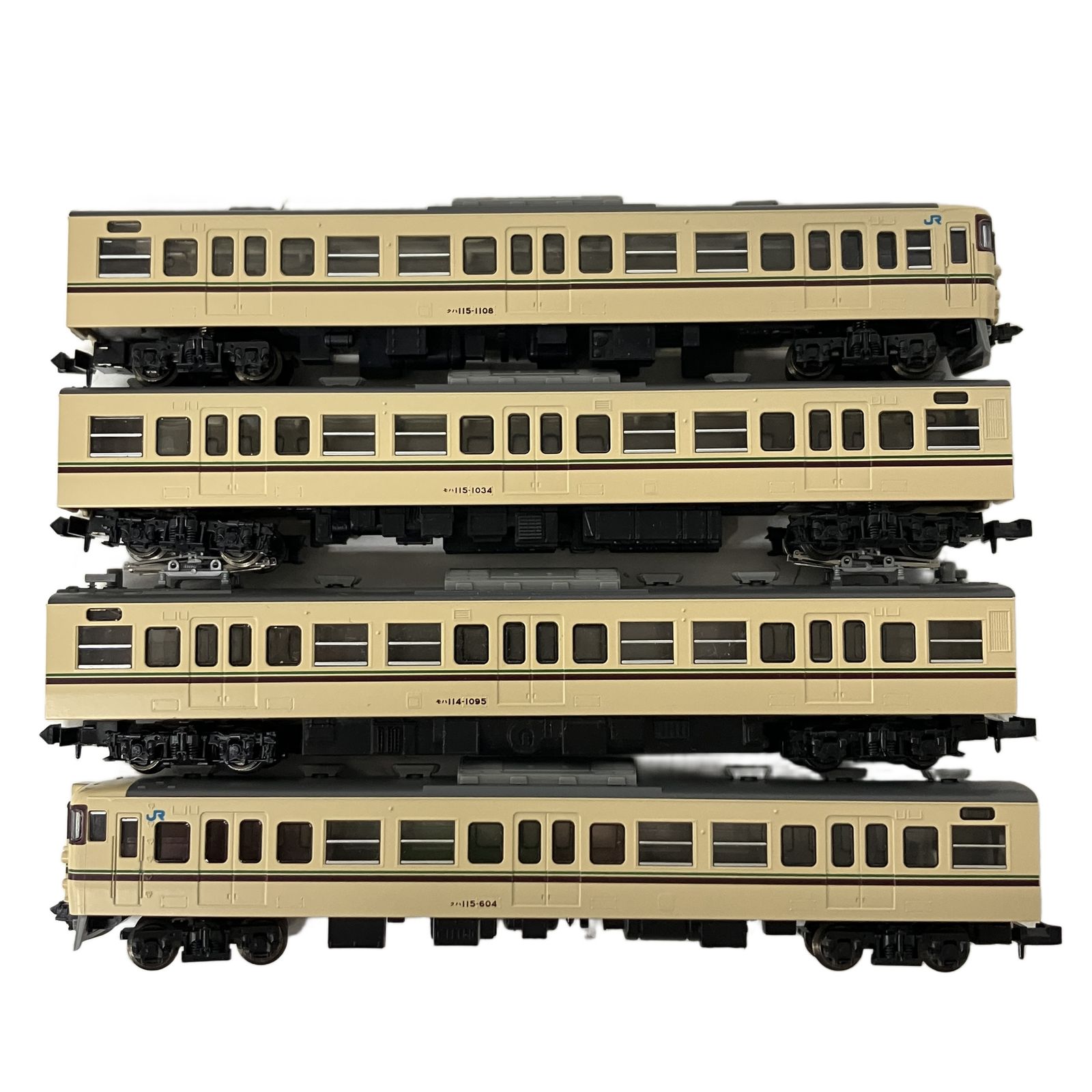 TOMIX 92923 JR115 1000系 近郊電車(福知山線色タイプ) 4両セット N