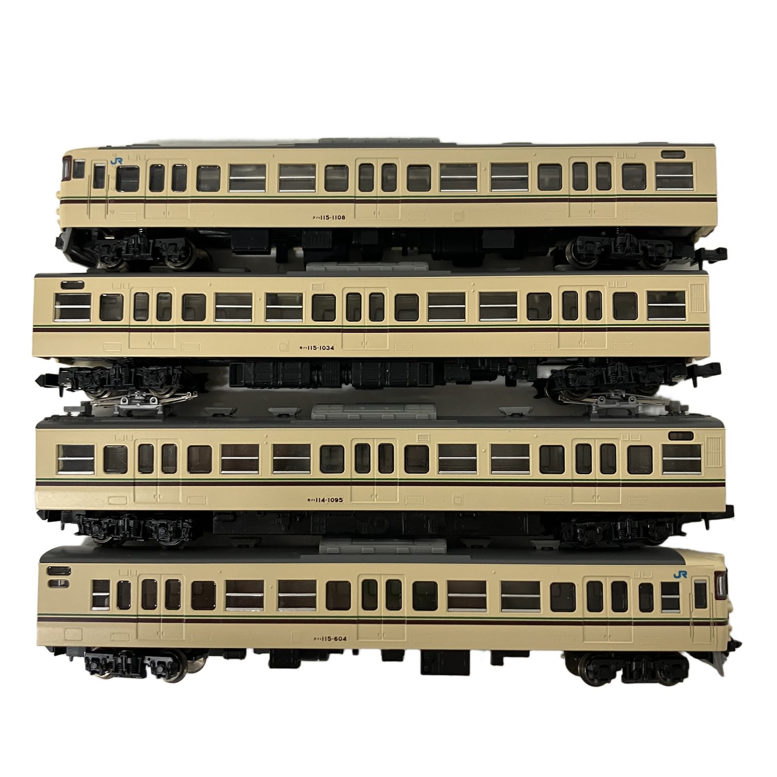 TOMIX 92923 JR115 1000系 近郊電車(福知山線色タイプ) 4両セット N