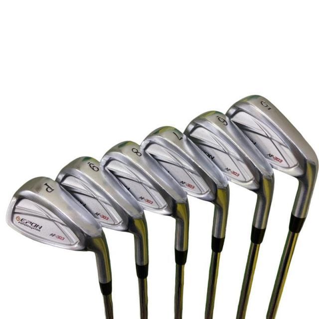 中古】 エポンゴルフ株式会社 EPON AF-303 6S アイアンセット IR