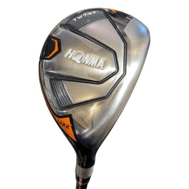 【中古】 本間ゴルフ TOUR WORLD TW747 22 ユーティリティ UT 純正特注シャフト (フレックスその他) メンズ 男性用 右利き 右用 Cランク ゴルフクラブ