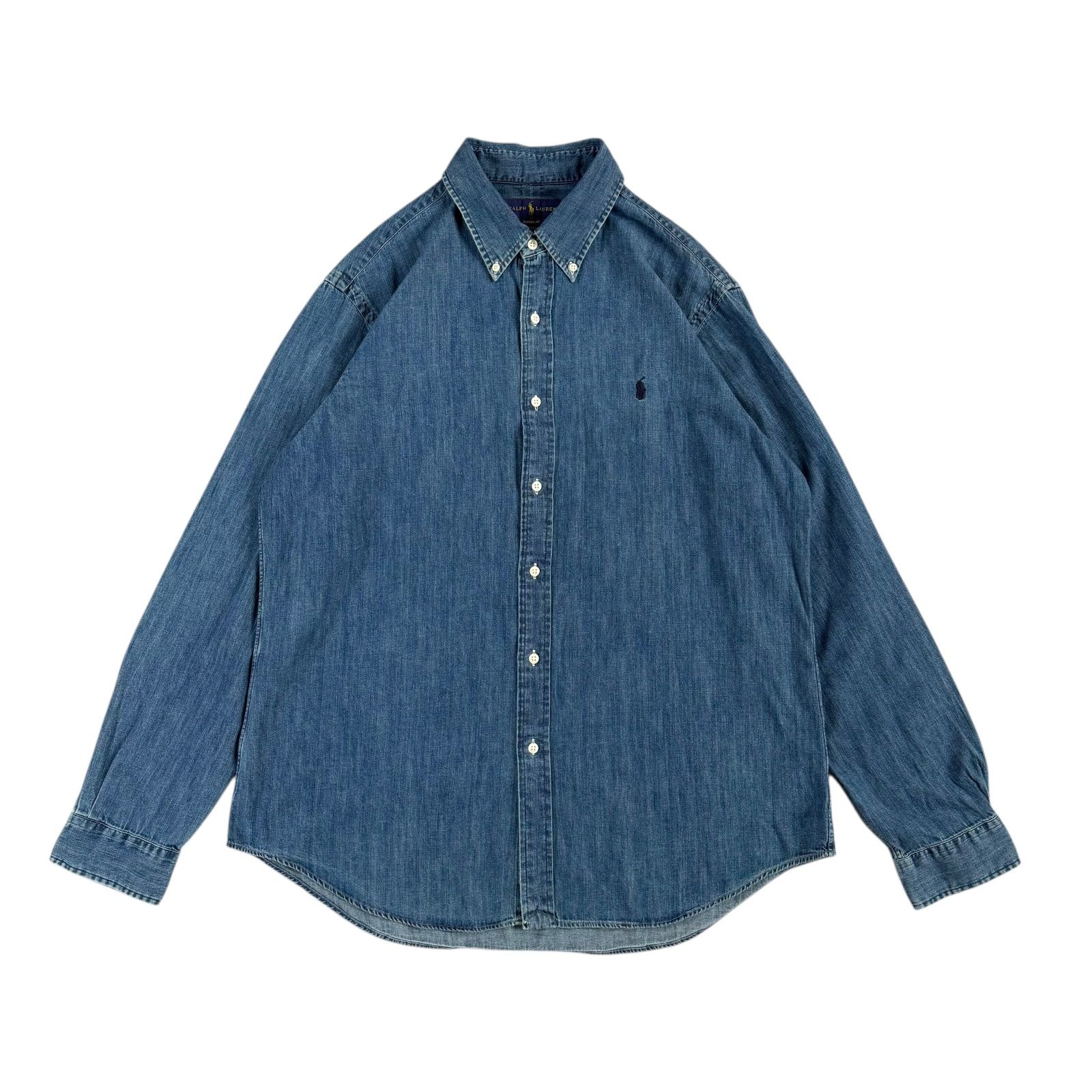 POLO RALPH LAUREN / ポロラルフローレン 現行 BDデニムシャツ ポニー