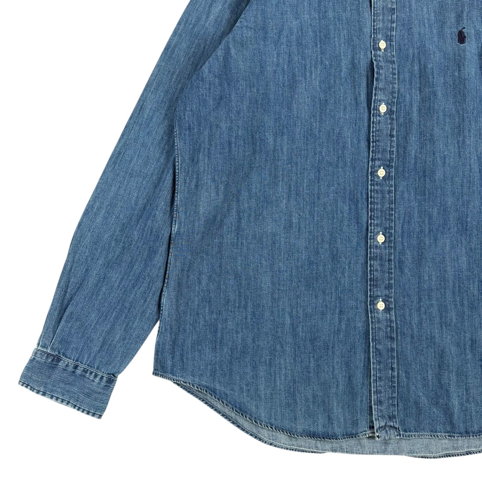 POLO RALPH LAUREN / ポロラルフローレン 現行 BDデニムシャツ ポニー