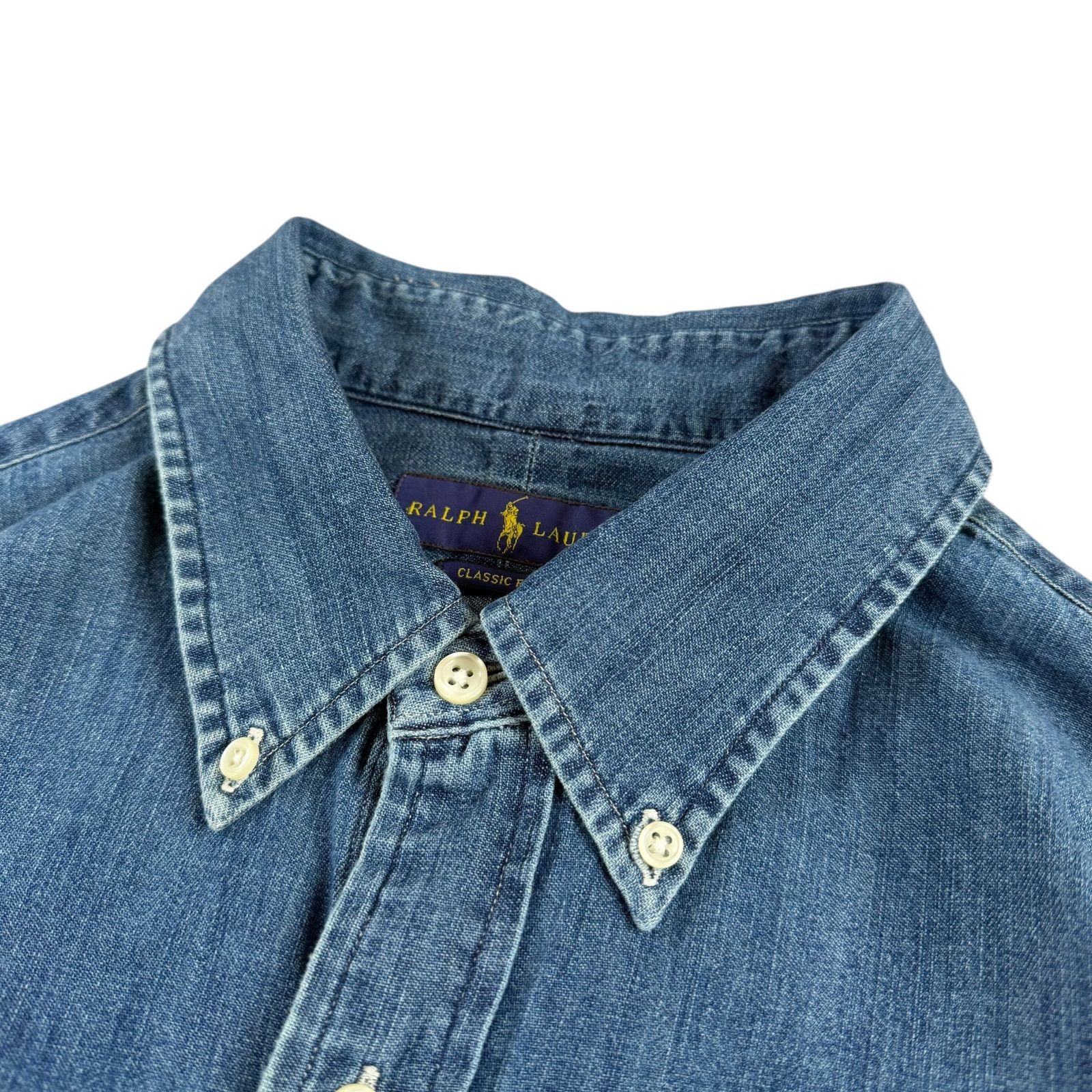 POLO RALPH LAUREN / ポロラルフローレン 現行 BDデニムシャツ ポニー