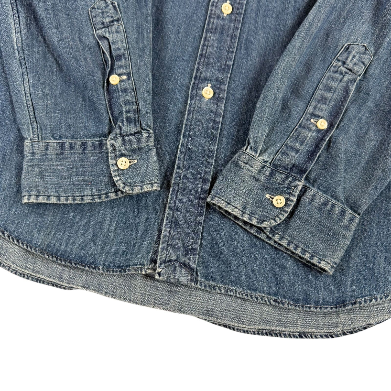 POLO RALPH LAUREN / ポロラルフローレン 現行 BDデニムシャツ ポニー