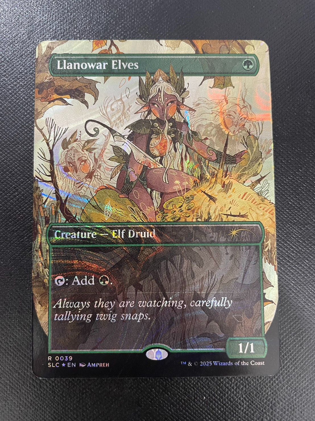 MTG・緑】Llanowar Elves/ラノワールのエルフ(ハロー・FOIL) - メルカリ