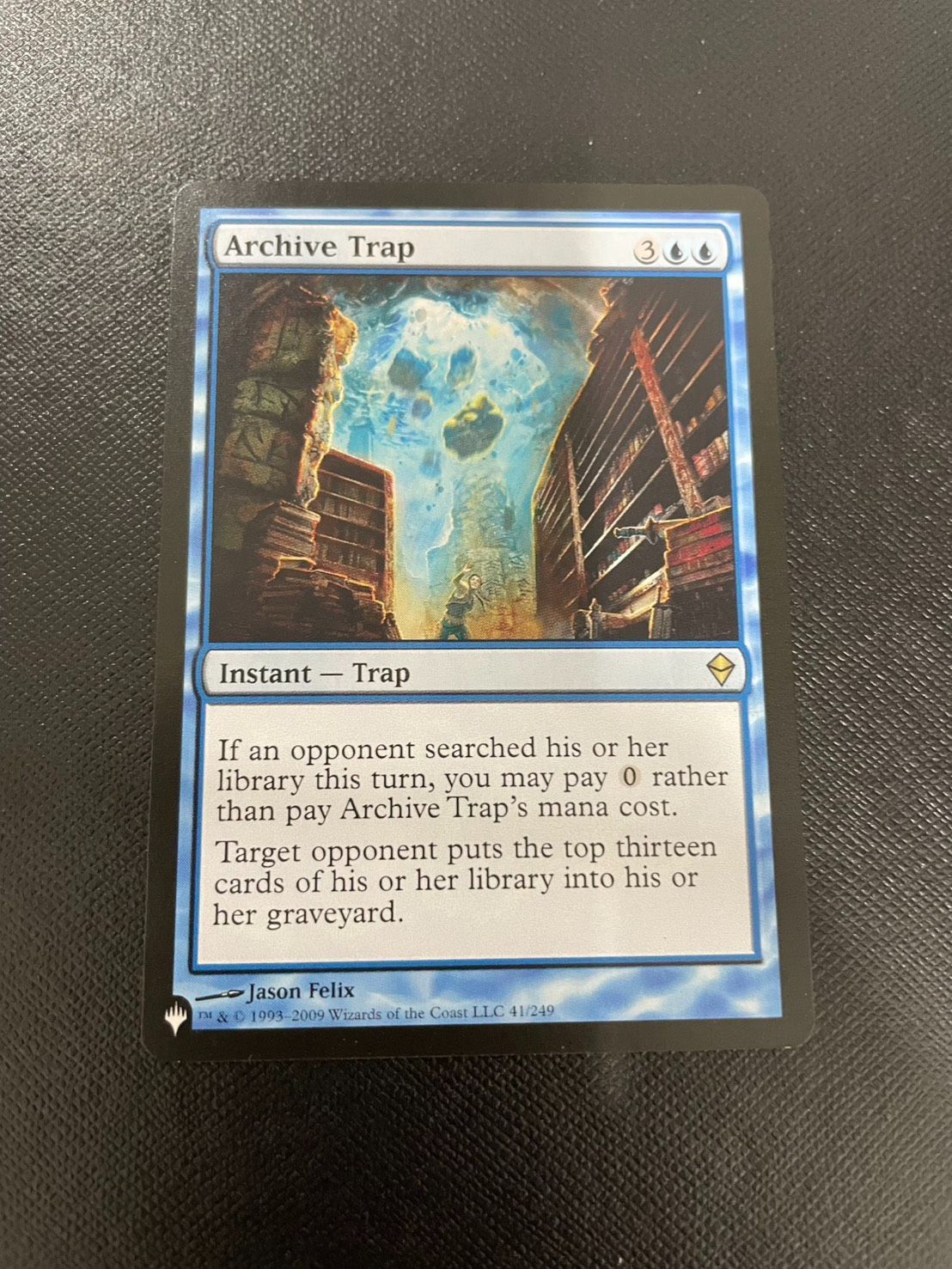 MTG 書庫の罠/Archive Trap Foil 日本語版 ４枚セット MTG 書庫の罠⁄Archive Trap Foil 日本語版 4枚セット Foil】《