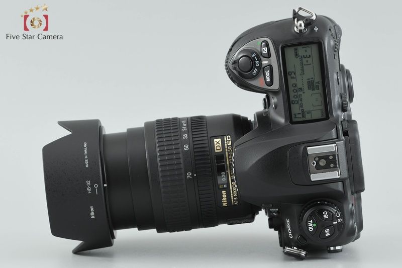 Nikon ニコン D200 + AF NIKKOR 34-70/3.3-4.5 通電未確認【BJAF7002
