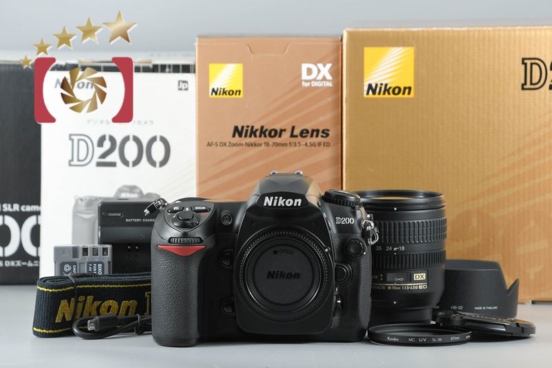 Nikon ニコン 【中古】Nikon ニコン D200 + AF-S DX NIKKOR 18-70mm f 