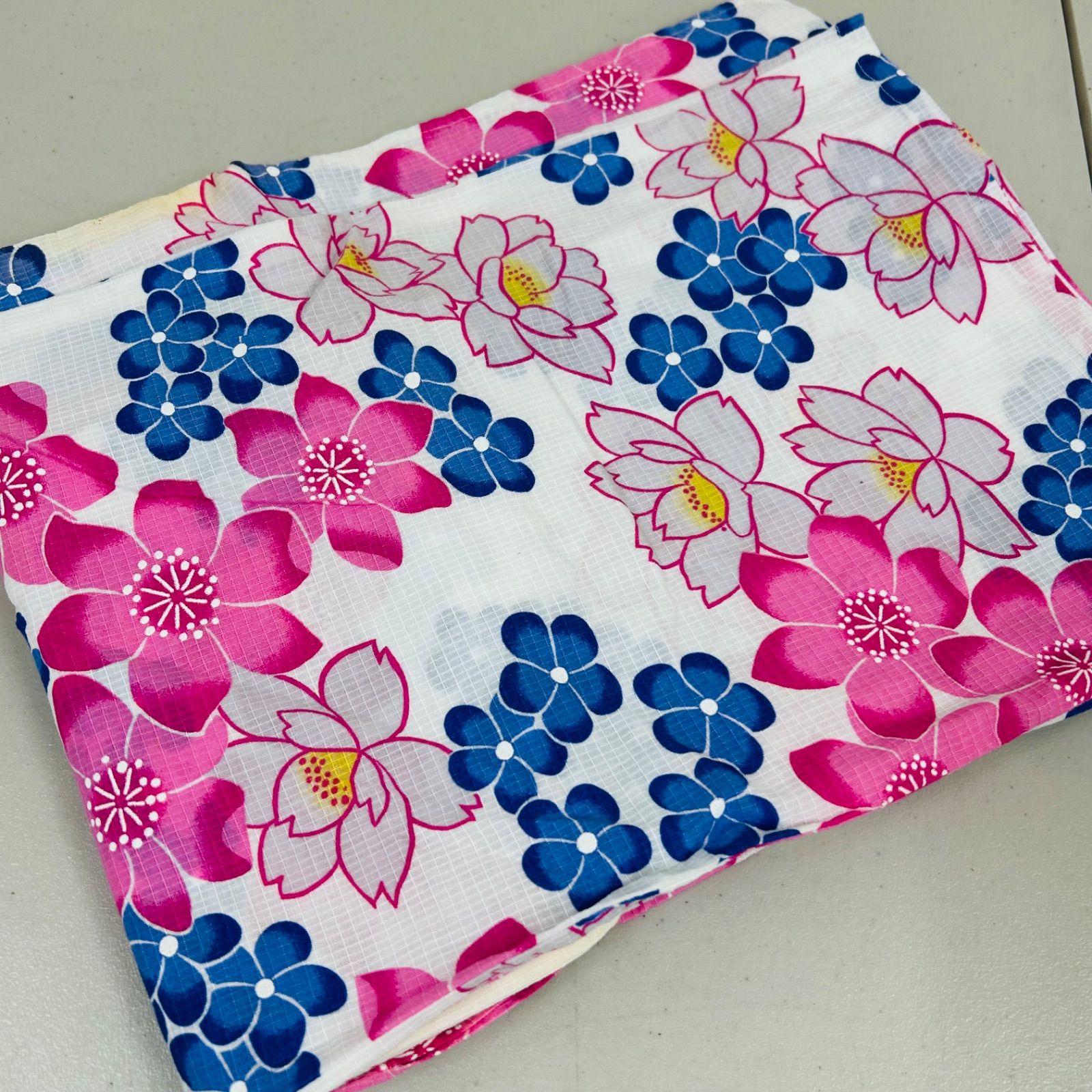 綿浴衣 5着 浴衣まとめ売り リメイク材料 m-804 - メルカリ