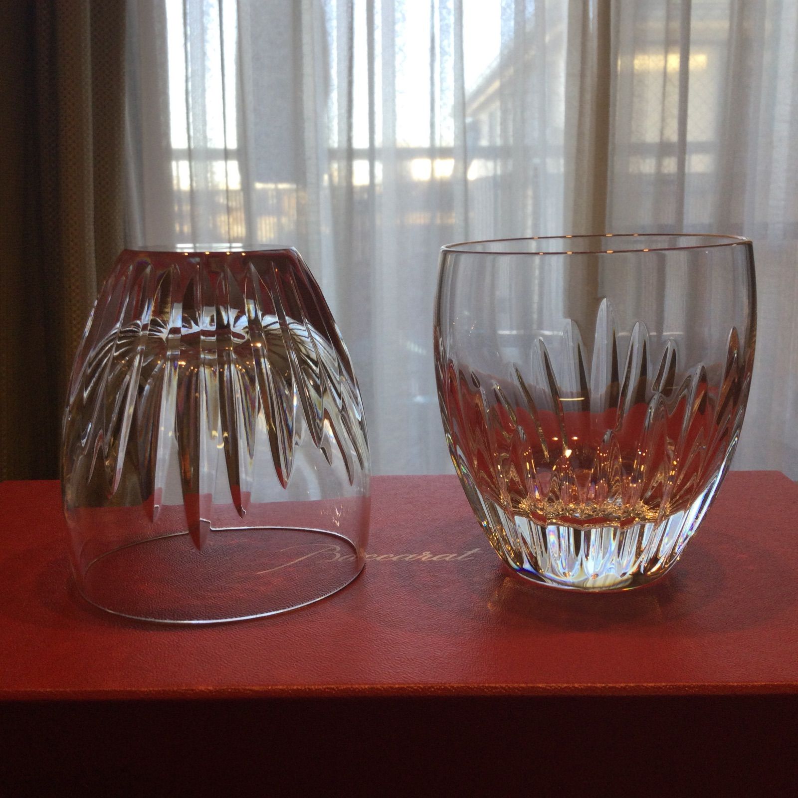 【未使用】バカラ マッセナ ロックグラス バカラ マッセナ ロックグラス 2脚 - メルカリ