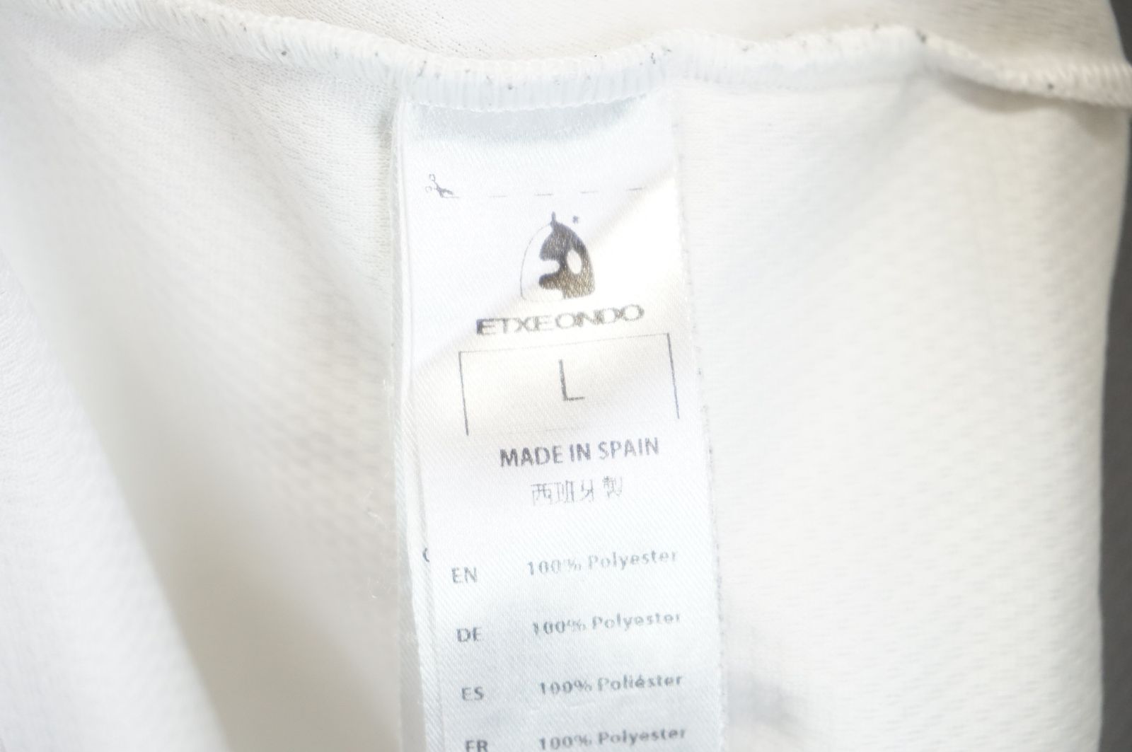 ETXEONDO 「エチェオンド」 Lサイズ 半袖ジャージ / バイチャリ宇都宮