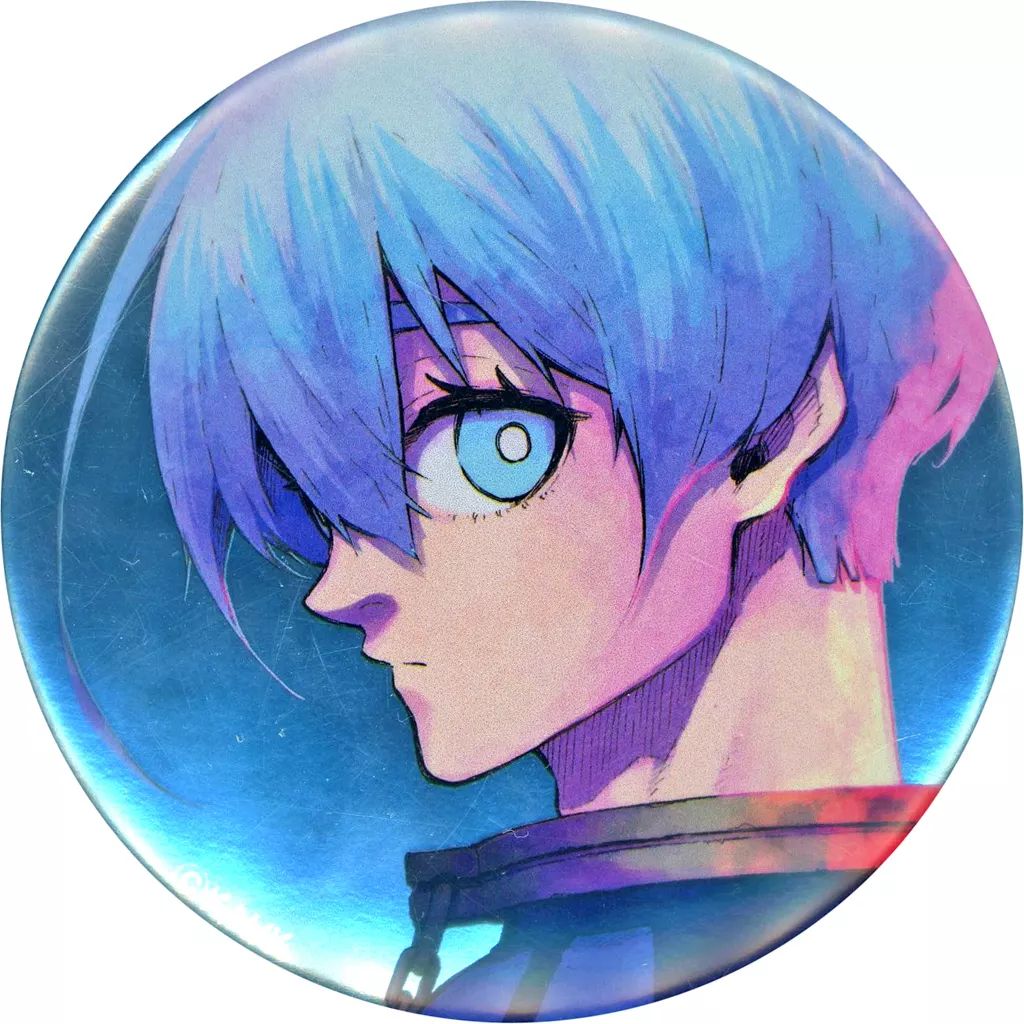 中古】バッジ・ピンズ 氷織羊(24巻表紙) 「ブルーロック展 推しキャラ