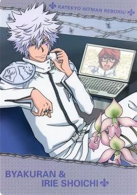 REBORNカード　白蘭 家庭教師ヒットマンREBORN 天野明展 自撮り風トレーディングカード