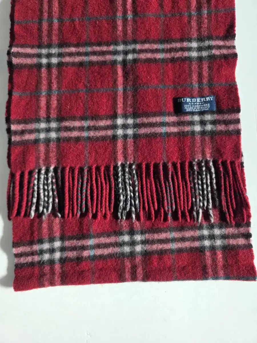  バーバリー レッド CHECK カシミア マフラー マフラー 小物