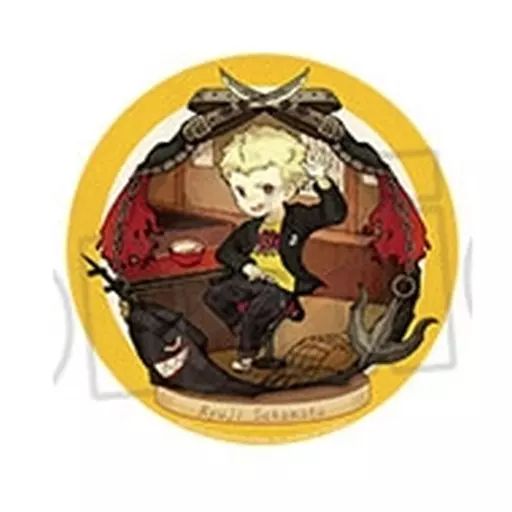 ペルソナ5　缶バッジ　主人公　竜司 坂本竜司 4個 POPArt ペルソナ5ザ ・ロイヤル P5R 缶バッジ - メルカリ
