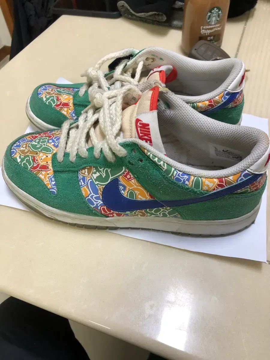 ナイキGS ダンク ロー フォーム Ping 245ミリ