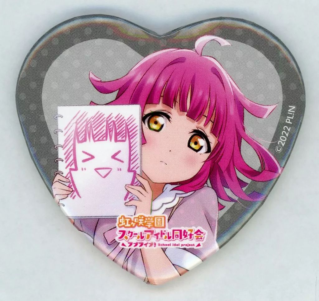 天王寺璃奈　缶バッジセット 天王寺璃奈 缶バッジセット 天王寺璃奈 缶バッジセット ラブライブ！虹