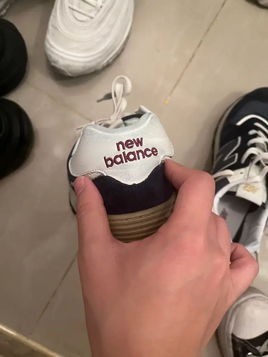  ニュー ンス 574 ネイビー 275 スニーカー 靴