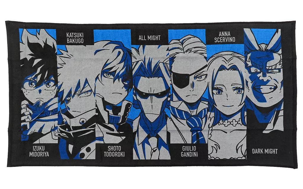 中古】タオル・手ぬぐい 集合 ビッグタオル 「一番くじ 僕のヒーロー