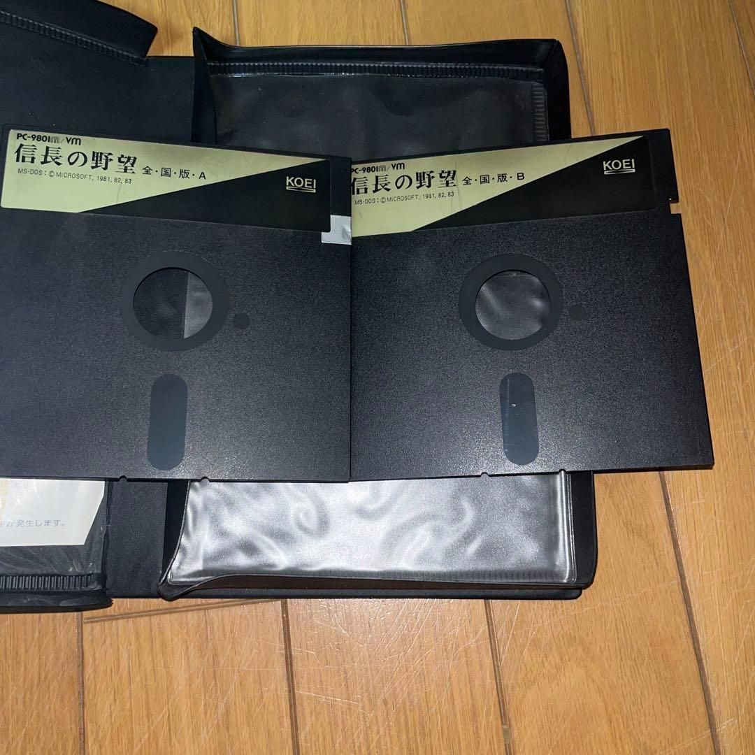 希少】信長の野望 全・国・版 [5インチ版] ☆PC-9801 5インチ