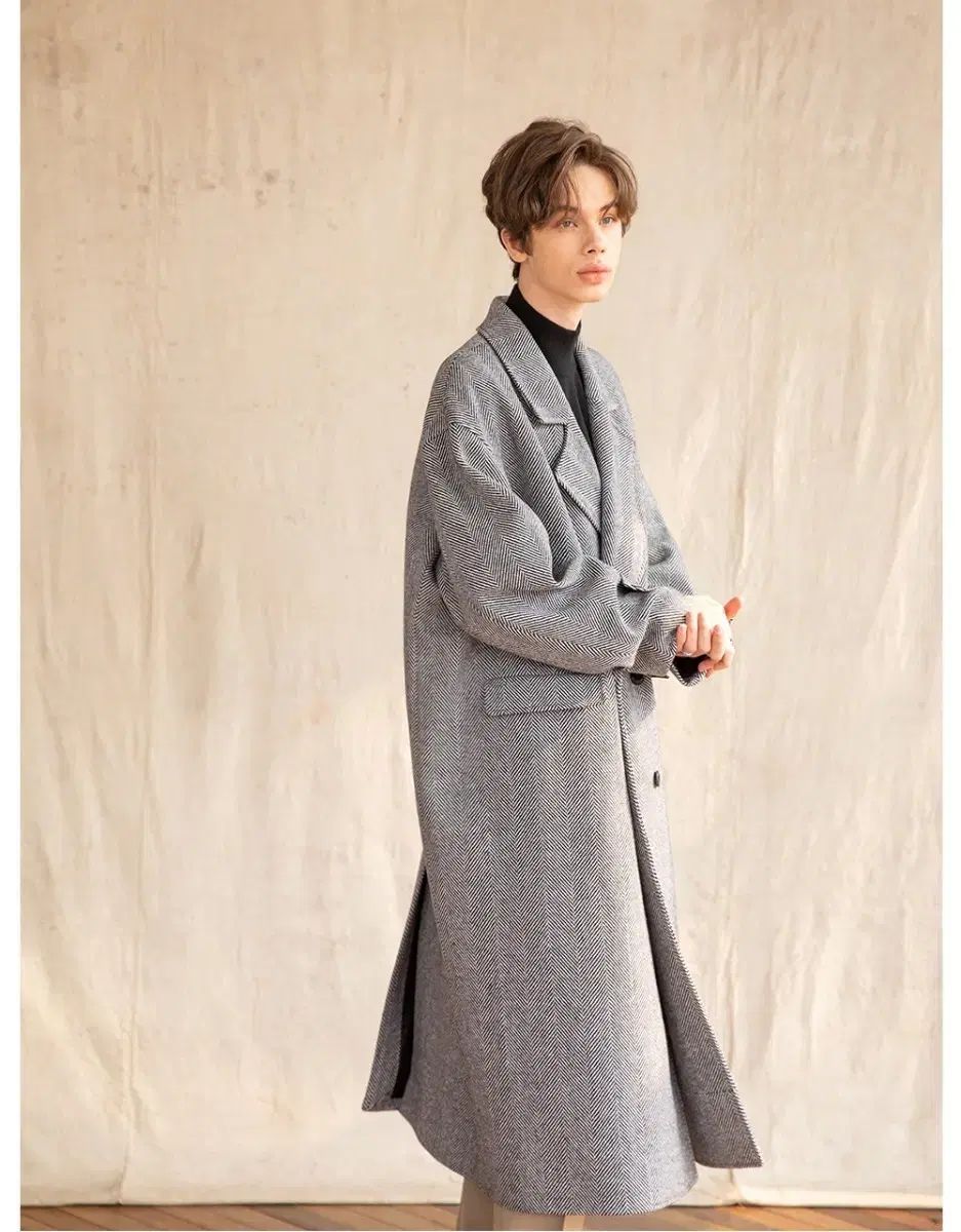 707ミリタリーコート ヘリンボーン サイズ1