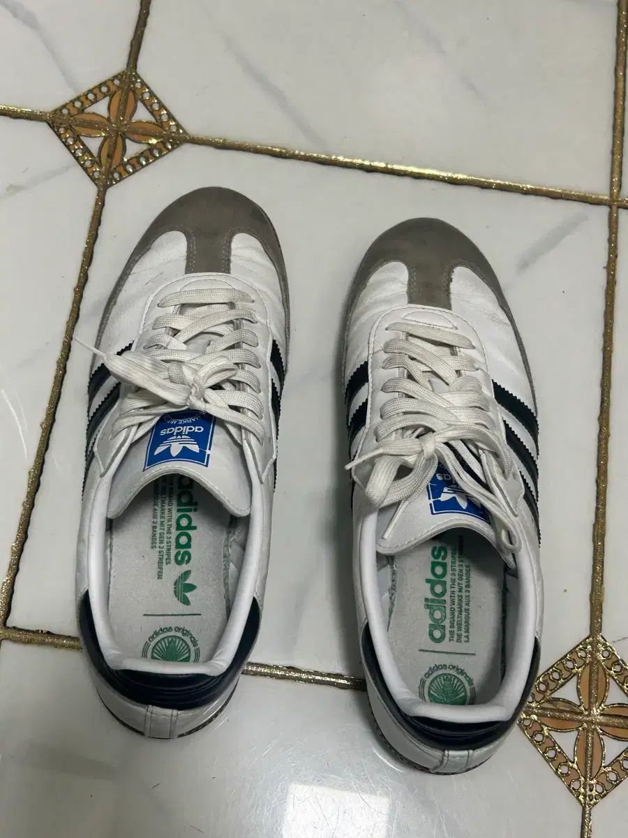 adidas サンバ ヴィーガン 白 ブラック 280