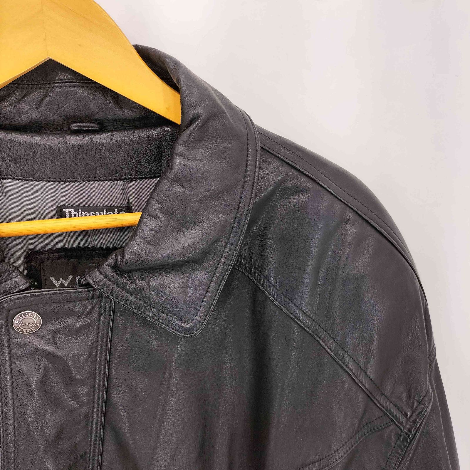 最終値下げ！Wilson leather レーシングレザージャケット L ショップ 最終値下げ！Wilson leather レーシングレザージャケット L