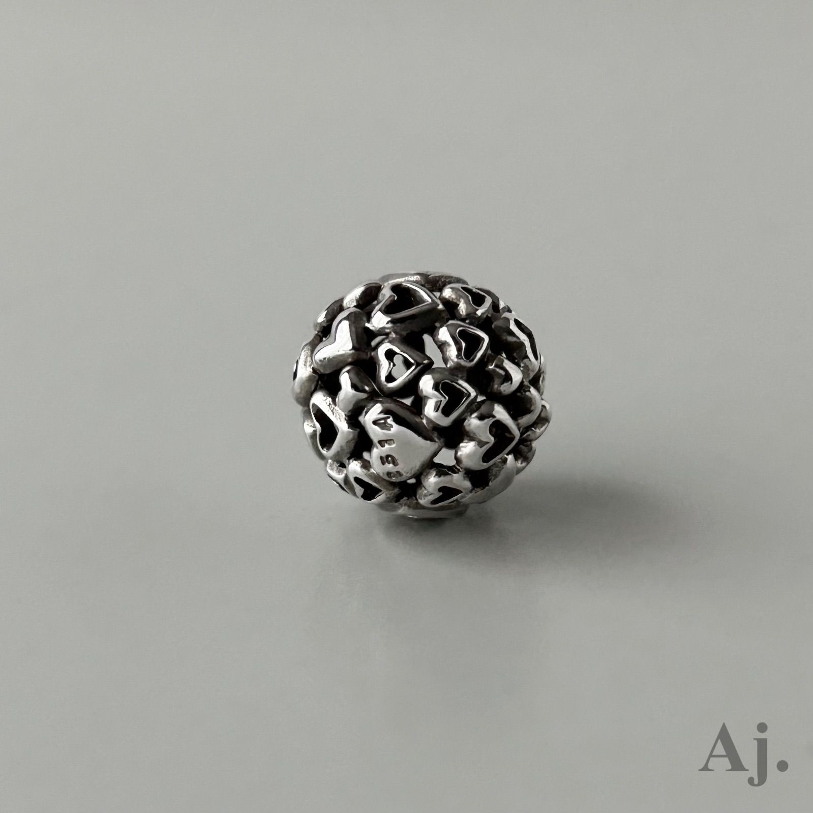   ジョージジェンセン　ネックレス　スフィア　シルバー Georg Jensen（ジョージ ジェンセン） ハートバイハート スフィア