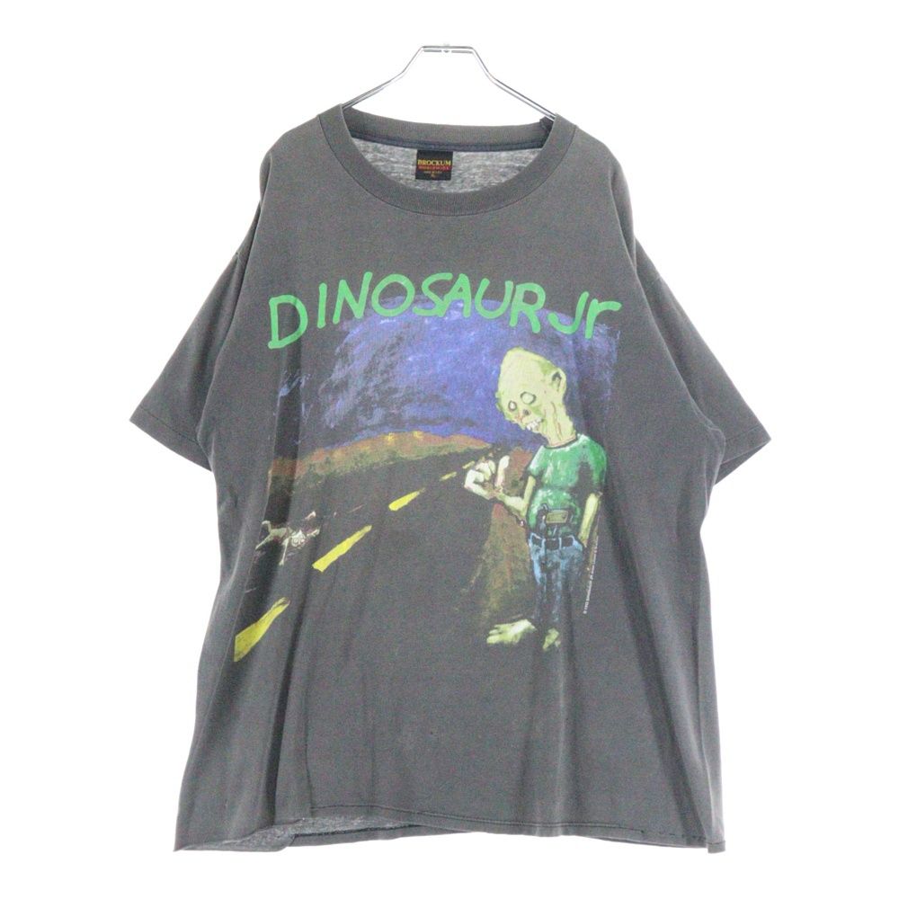 VINTAGE ヴィンテージ 90 S Jr 1993 WHERE YOU BEEN ダイナソージュニア プリント 半袖Tシャツ ブラック