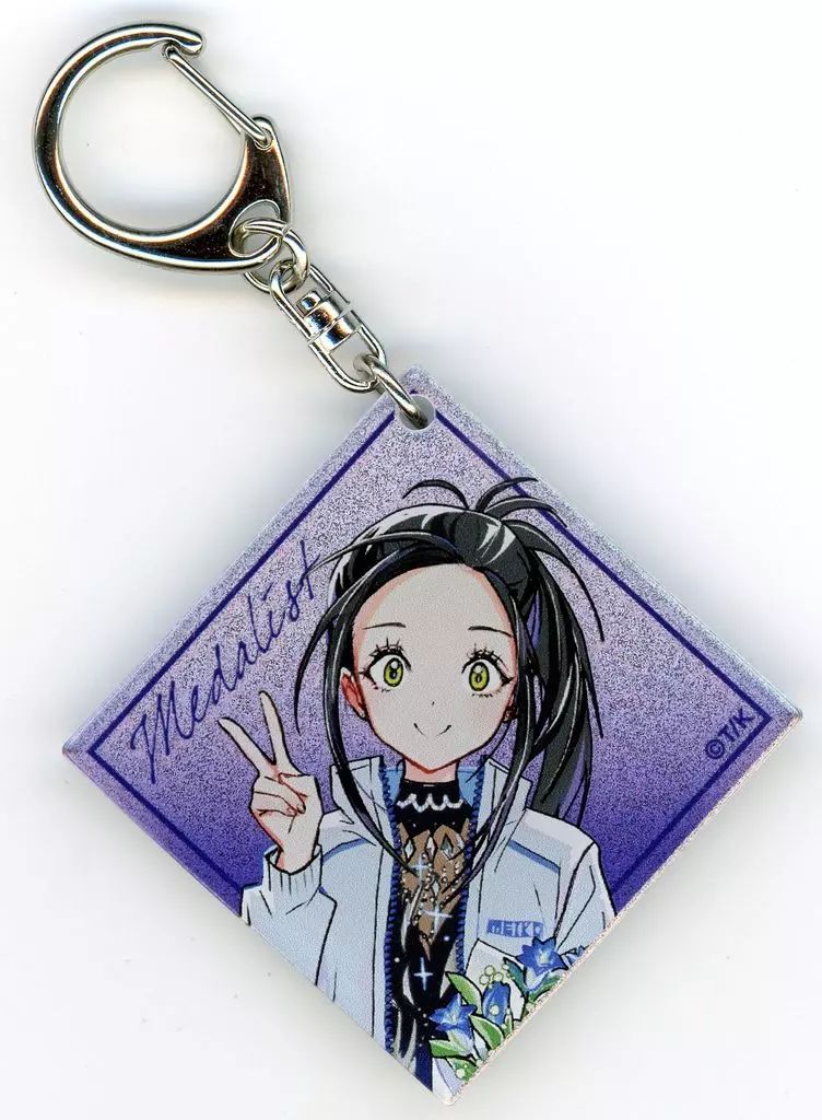 中古】キーホルダー 狼嵜光 メタリックアクリルキーホルダー