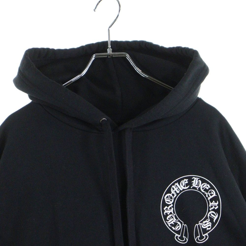 CHROME HEARTS (クロムハーツ) SWTSHRT PLVR バックホースシュー袖