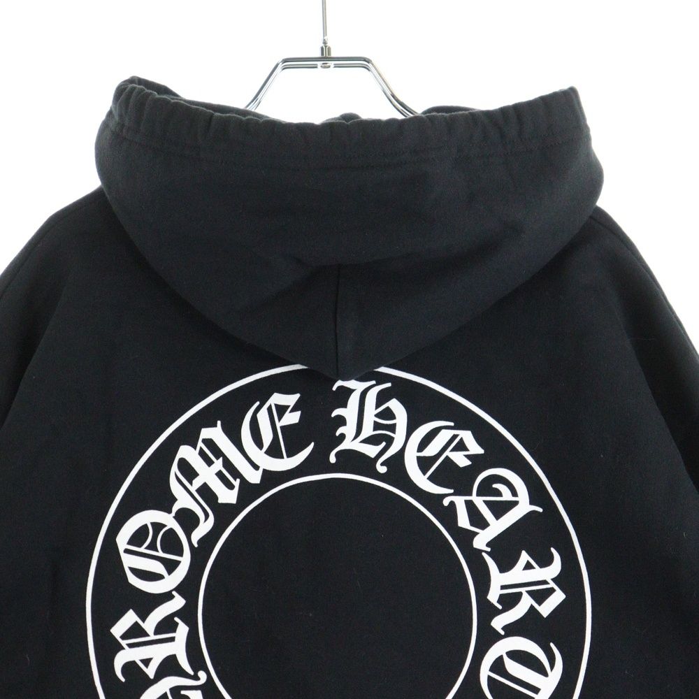 CHROME HEARTS (クロムハーツ) SWTSHRT PLVR バックホースシュー袖
