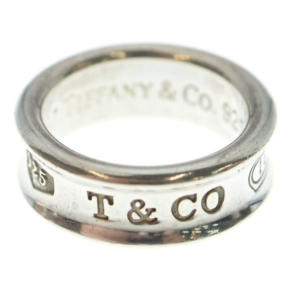 TIFFANY - Co. ティファニー 1837 ナローリング 指輪 SV 925 シルバー 8 7.3 g