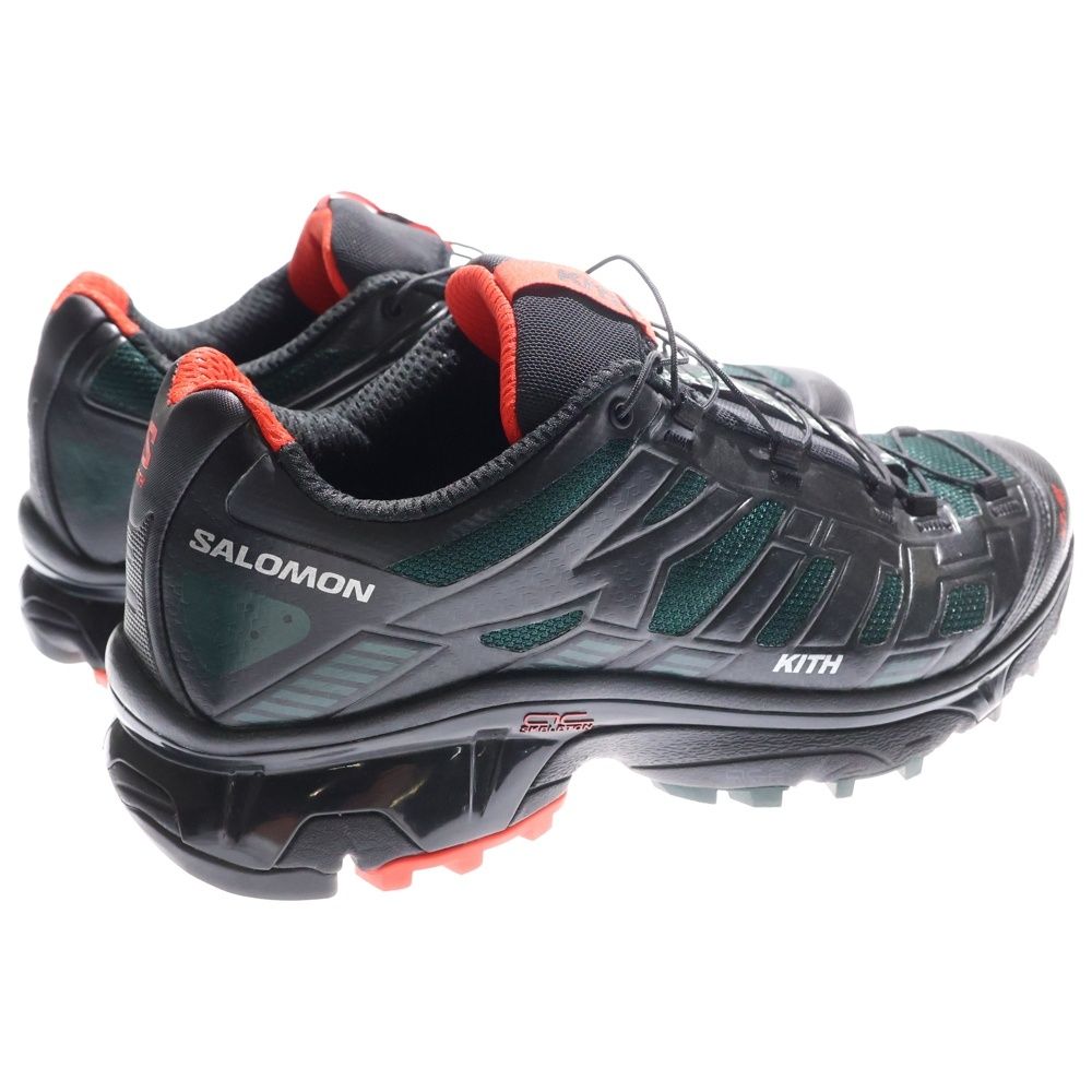 ×KITH ローカットスニーカーブラック|グリーン