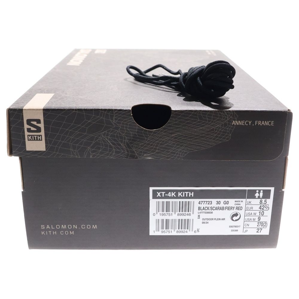 ×KITH ローカットスニーカーブラック|グリーン