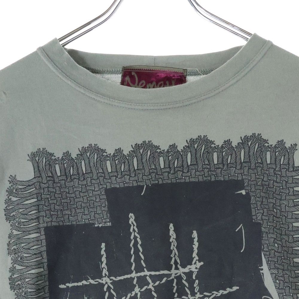 Nemeth (ネメス) グラフィックプリント長袖スリーブTシャツ カットソー