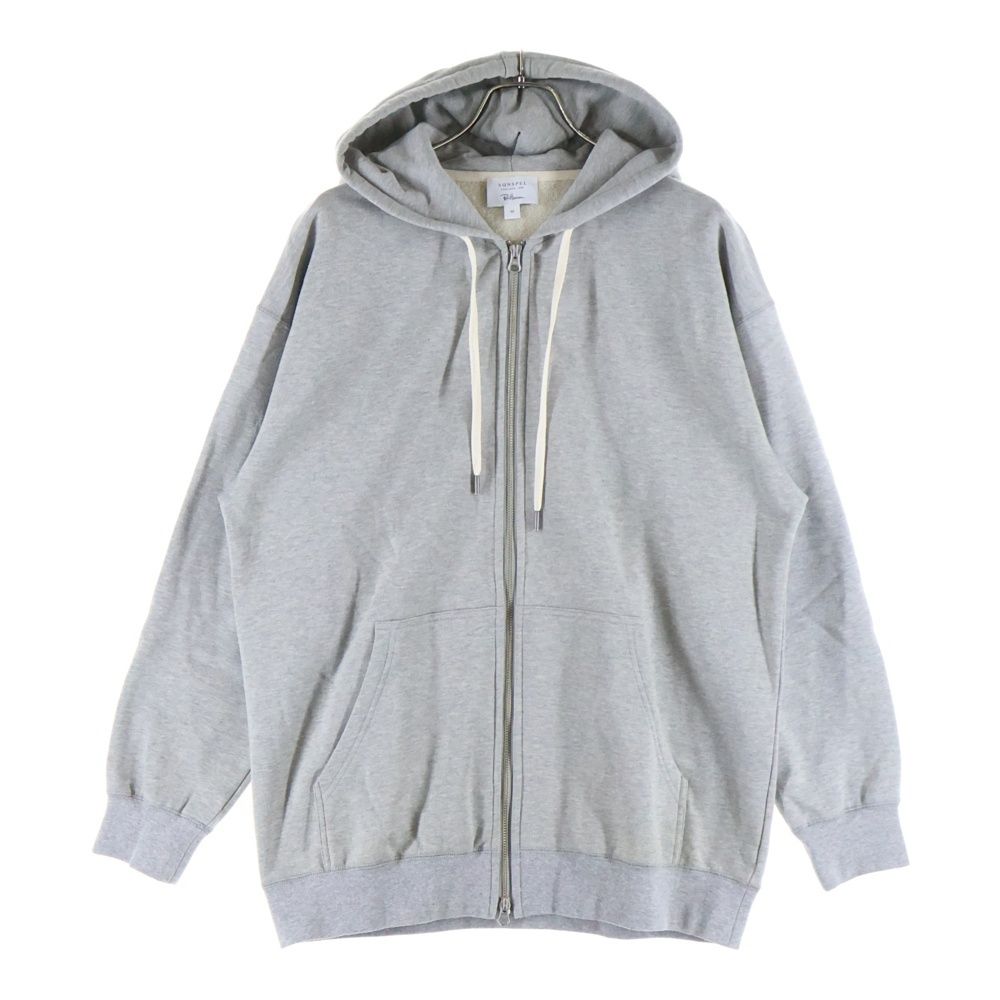 RON HERMAN ロンハーマン 20 AW ×SUNSPEL コットン ジップアップパーカー フーディー グレー 572-2169571