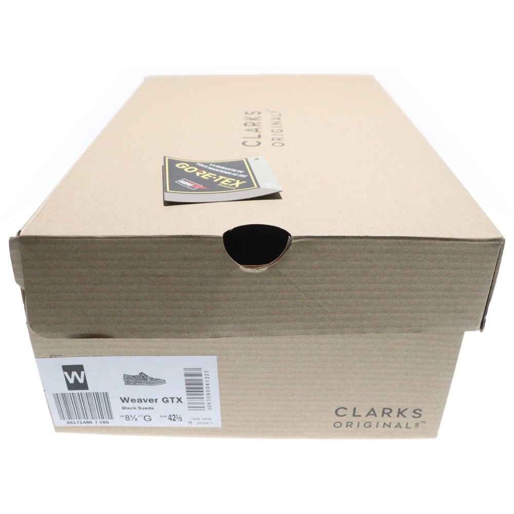  Clarks クラークス Weaver GTX ワラビー ゴアテックス ローカットスニーカー ブラック US 9.5|27.5 cm スニーカー 靴
