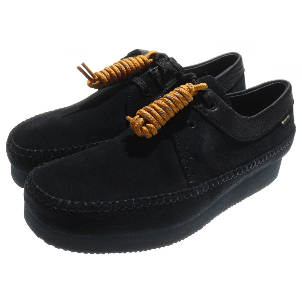 Clarks クラークス Weaver GTX ワラビー ゴアテックス ローカットスニーカー ブラック US 9.5|27.5 cm