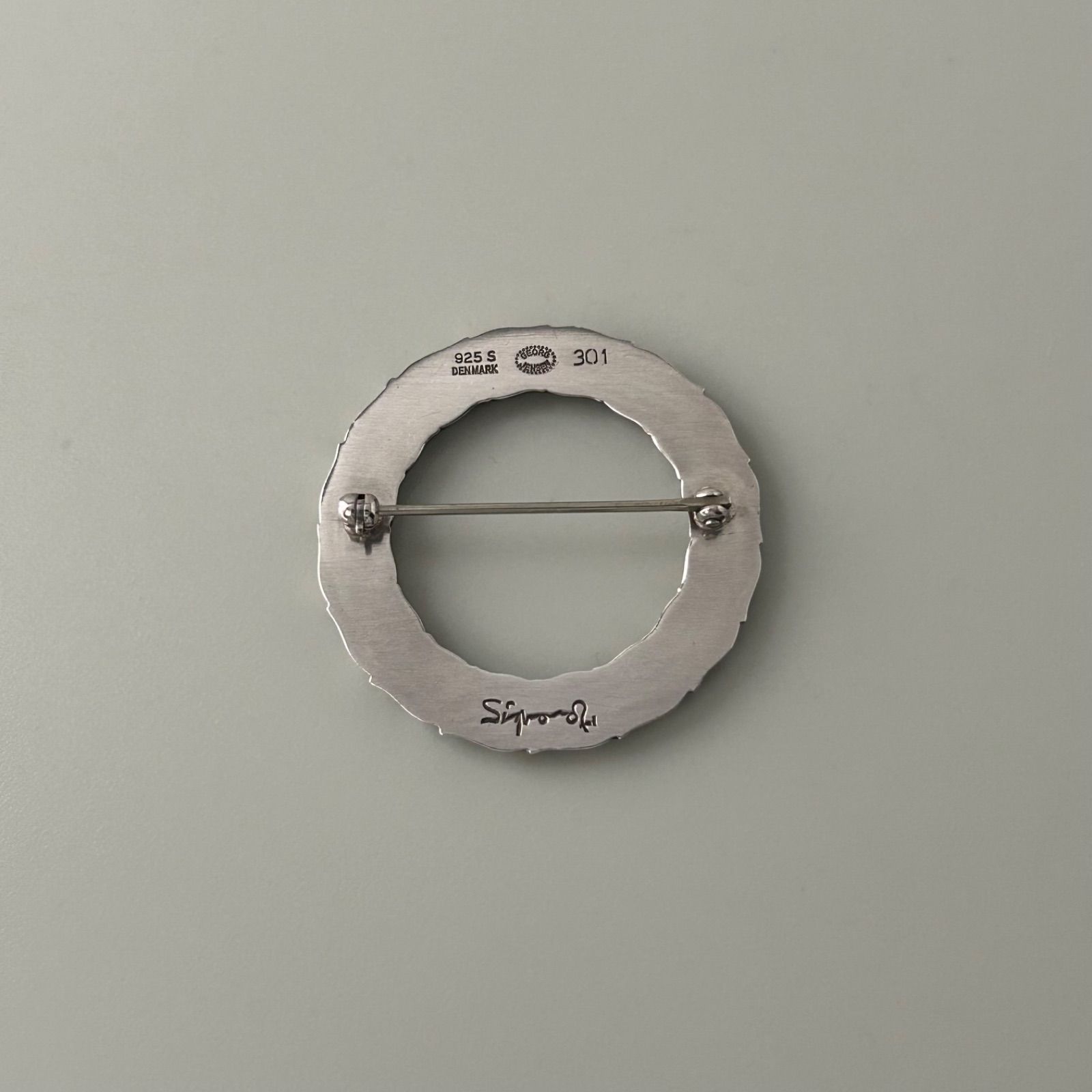 ジョージジェンセン ブローチ 301 AG925 Sigvard Bernadotte Georg