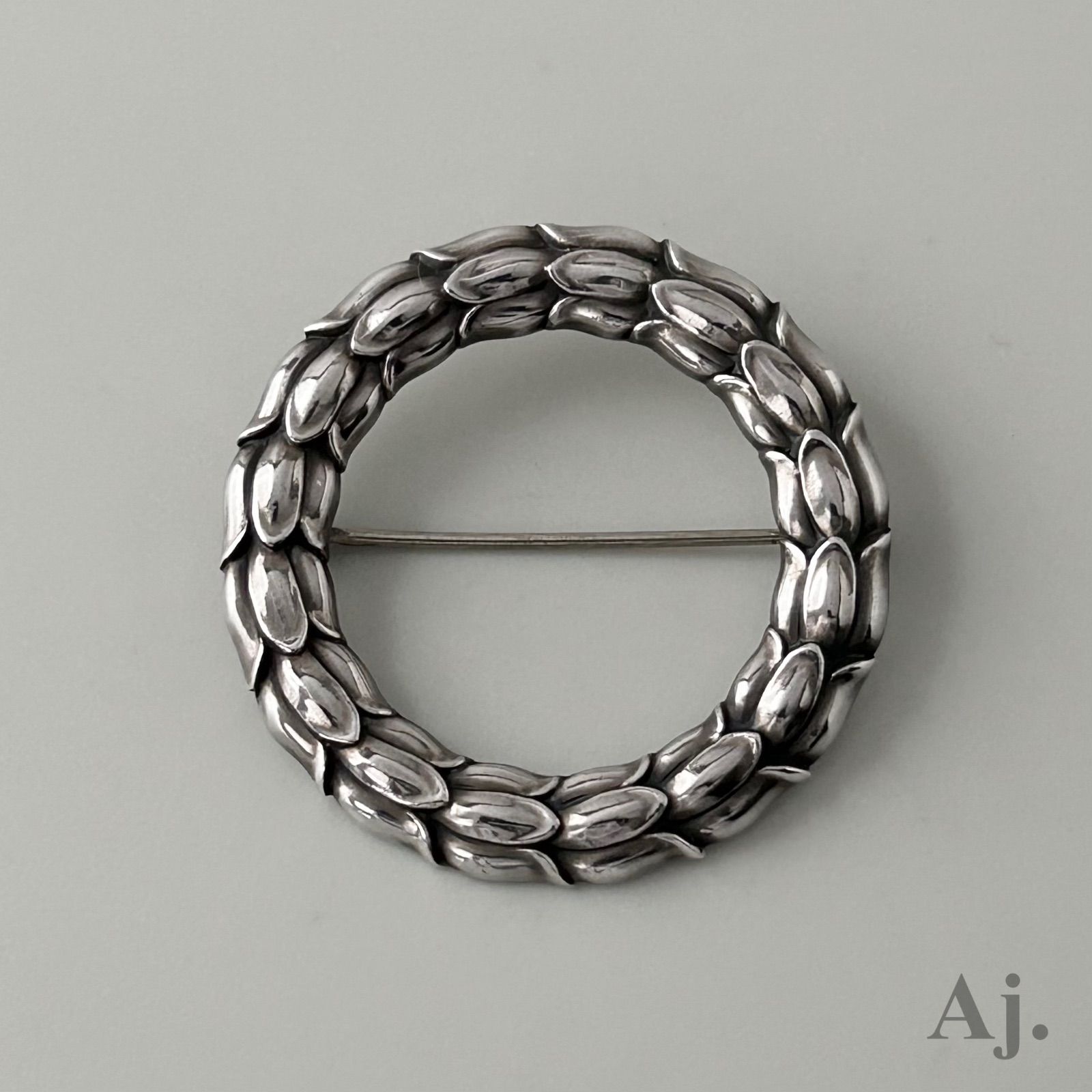 ジョージジェンセン ブローチ 301 AG 925 Sigvard Bernadotte Georg Jensen