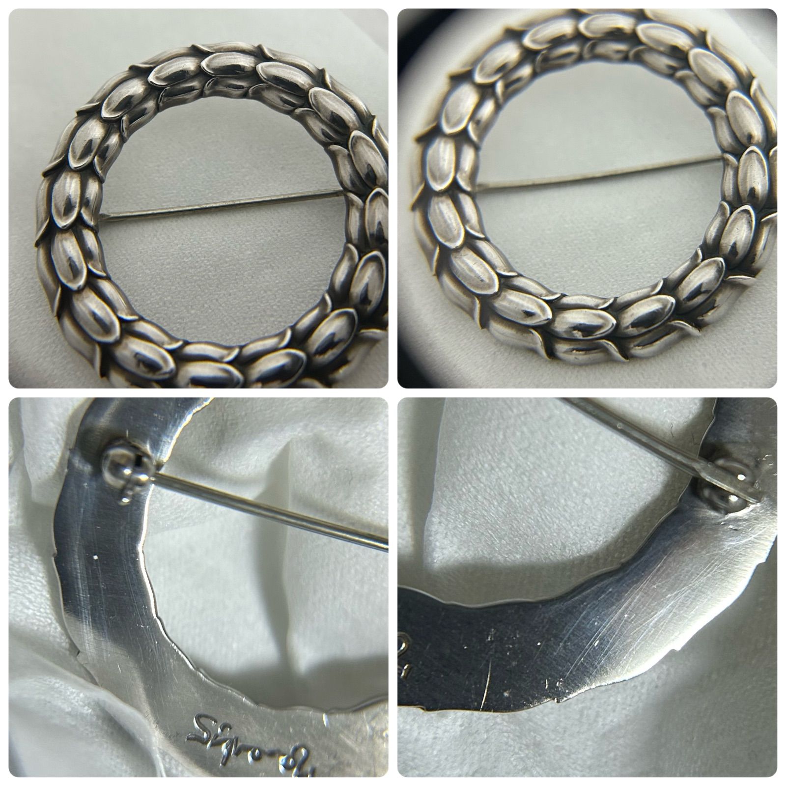 ジョージジェンセン ブローチ 301 AG925 Sigvard Bernadotte Georg